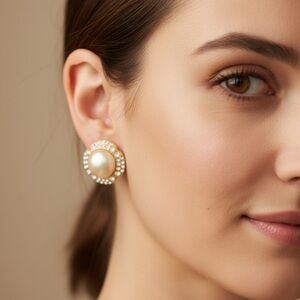 Chanel Clip On Earrings